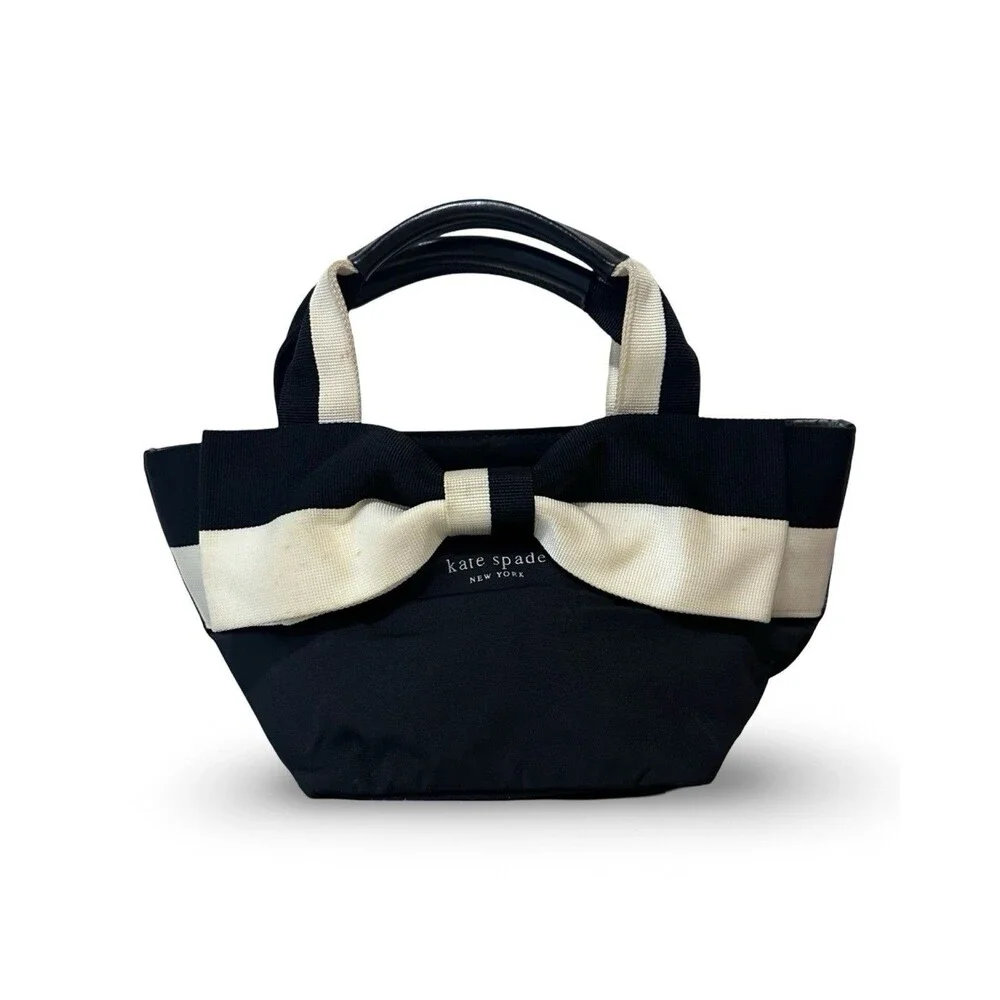 Kate Spade New York Barrow Street Mini Anabel Nylon Bow Tote